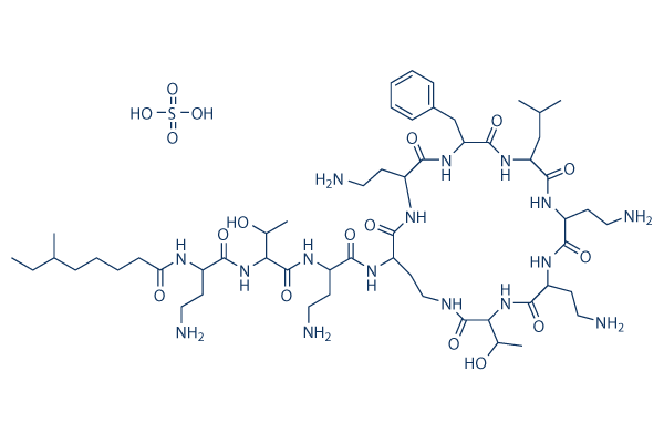 Polymyxin B sulphate化学構造