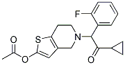 Prasugrel化学構造