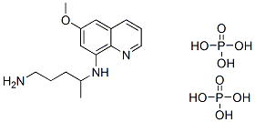 Primaquine Diphosphate化学構造