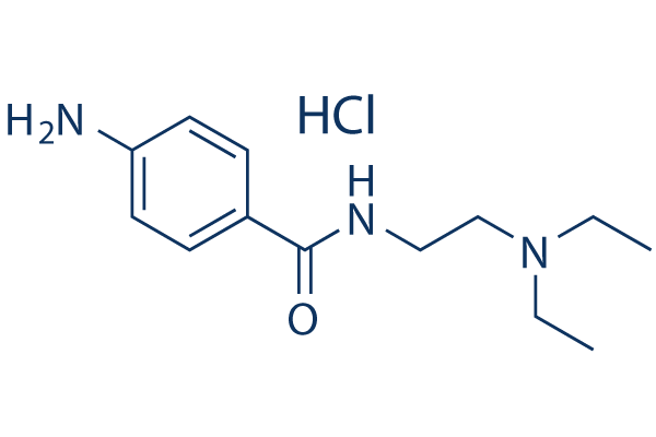 Procainamide HCl化学構造