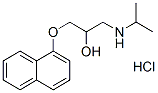 Propranolol HCl化学構造