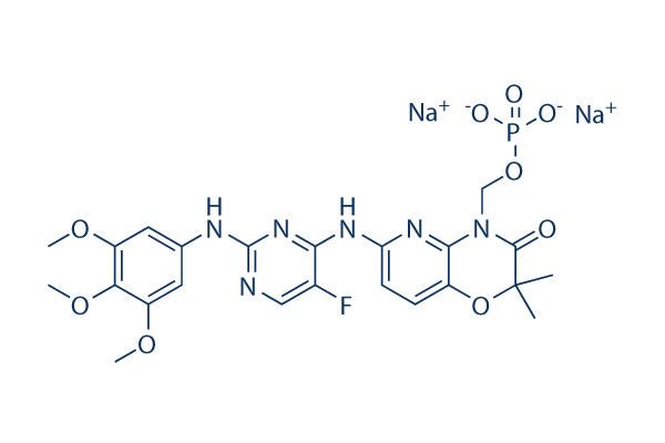 Fostamatinib (R788) disodium化学構造