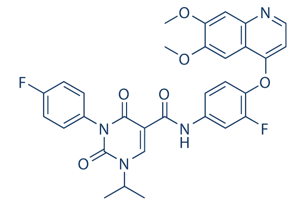 CEP-40783 (RXDX-106)化学構造