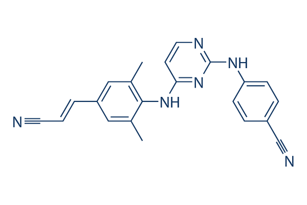 Rilpivirine化学構造