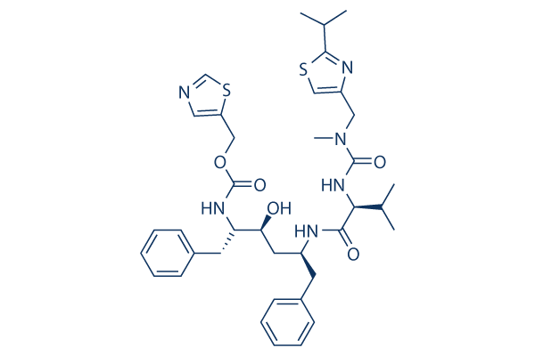 Ritonavir (ABT-538)化学構造