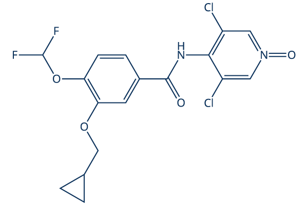 Roflumilast N-oxide化学構造