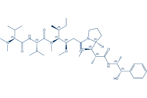 Auristatin E化学構造