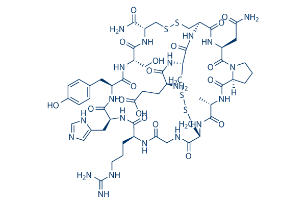 α-Conotoxin GI化学構造