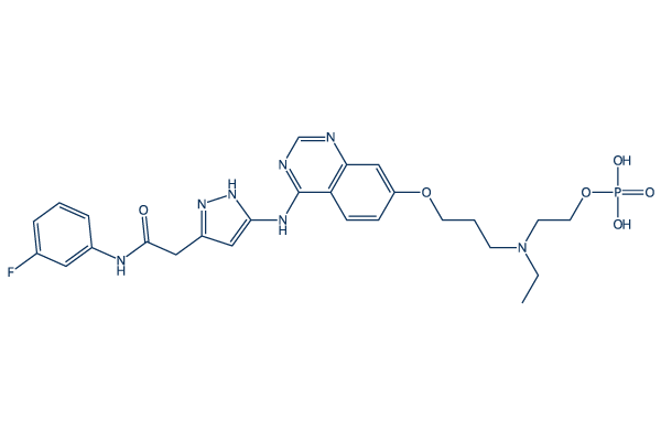 AZD1152(Barasertib)化学構造