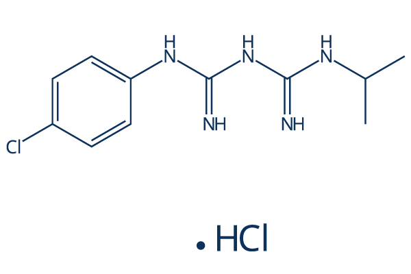 Proguanil HCl(Atovaquone)化学構造