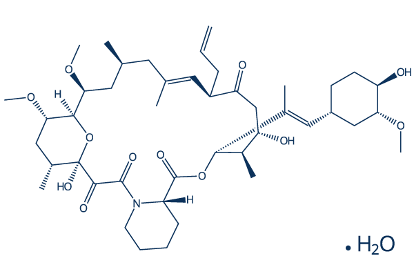 Tacrolimus monohydrate化学構造