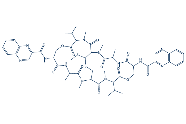 Echinomycin (Quinomycin A)化学構造