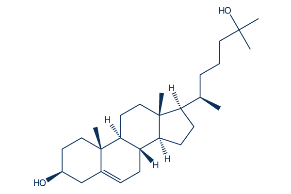 25-Hydroxycholesterol化学構造