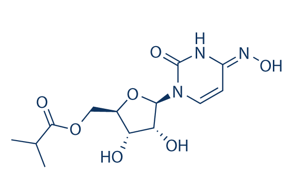 Molnupiravir (EIDD-2801)化学構造