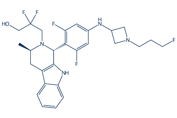 Giredestrant化学構造