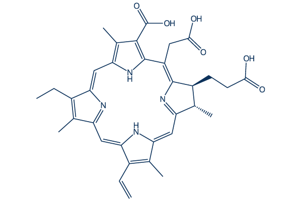 Chlorin e6化学構造