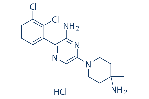 SHP099 HCl化学構造