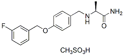 Safinamide Mesylate化学構造