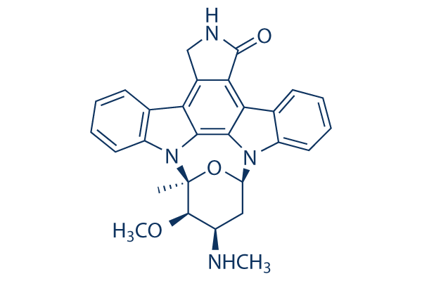 Staurosporine (AM-2282)化学構造