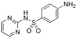 Sulfadiazine化学構造