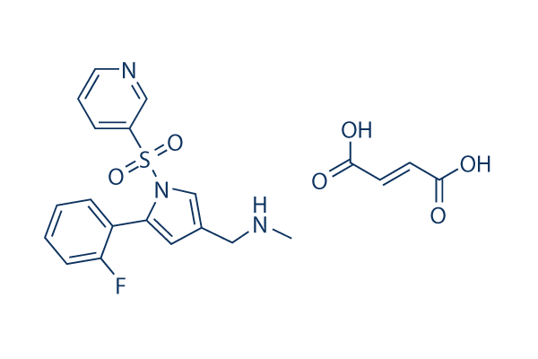 Vonoprazan Fumarate (TAK-438)化学構造