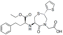 Temocapril化学構造