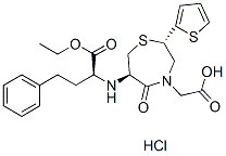 Temocapril HCl 化学構造
