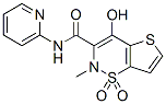 Tenoxicam化学構造