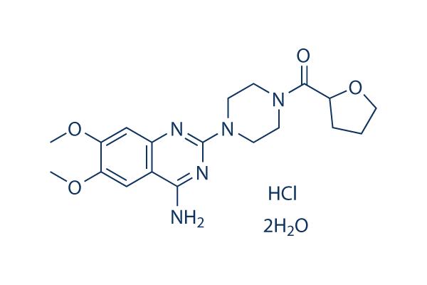 Terazosin HCl Dihydrate化学構造