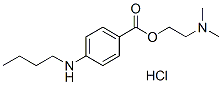 Tetracaine HCl 化学構造