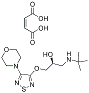 Timolol Maleate化学構造