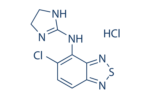 Tizanidine HCl化学構造