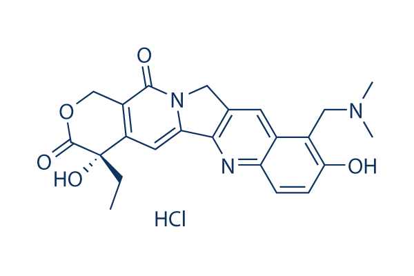 Topotecan (NSC609699) HCl化学構造