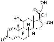Triamcinolone化学構造