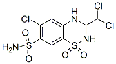 Trichlormethiazide 化学構造