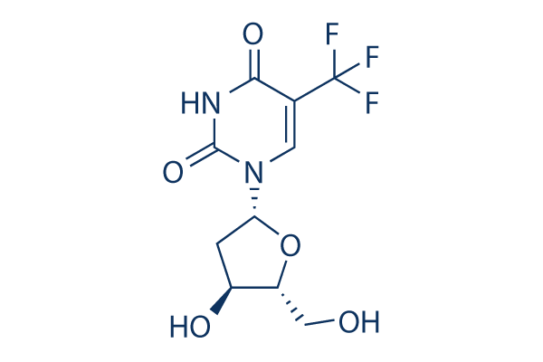 Trifluridine (NSC 75520)化学構造