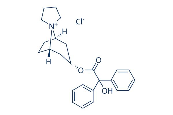 Trospium chloride 化学構造