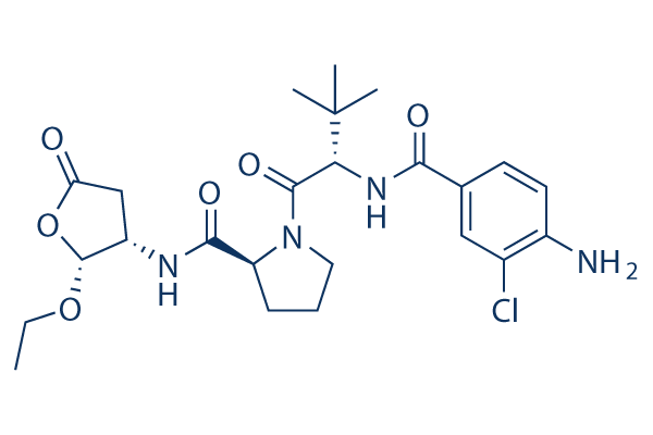 Belnacasan (VX-765)化学構造