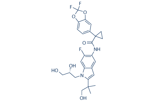 Tezacaftor (VX-661)化学構造