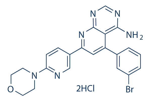 ABT 702 dihydrochloride化学構造