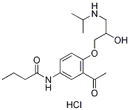 Acebutolol HCl化学構造