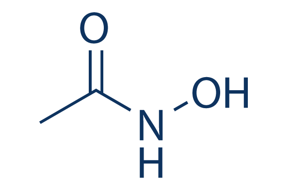 Acetohydroxamic acid化学構造