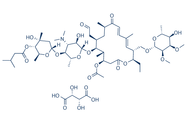 Acetylisovaleryltylosin Tartrate化学構造