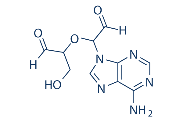ADOX (Adenosine Dialdehyde)化学構造