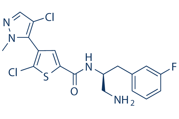 Afuresertib (GSK2110183)化学構造