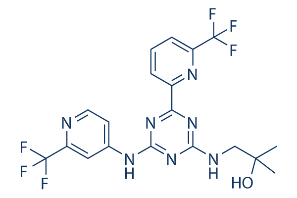 Enasidenib (AG-221)化学構造
