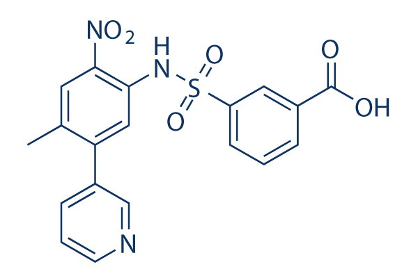 Alofanib (RPT835)化学構造