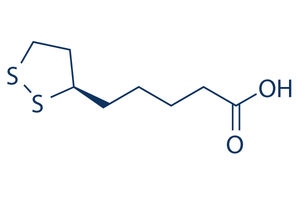 (+)-α-Lipoic acid化学構造