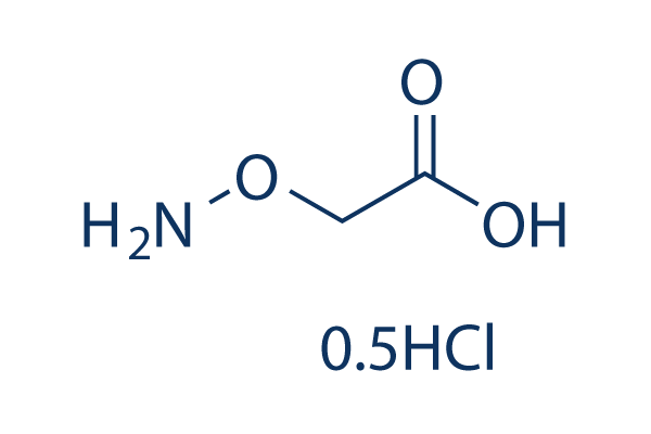 AOA (Aminooxyacetic acid) hemihydrochloride化学構造