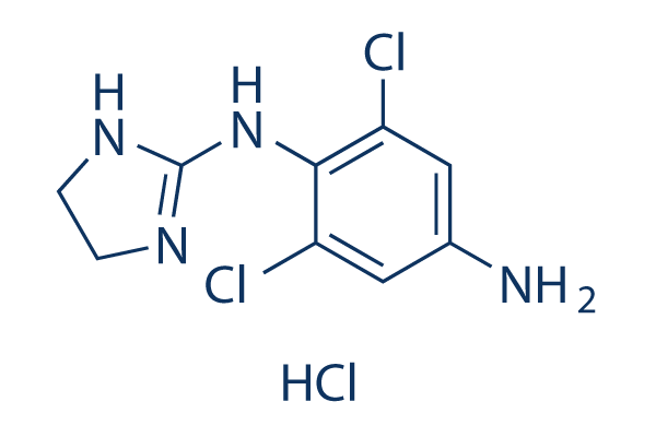 Apraclonidine HCl化学構造